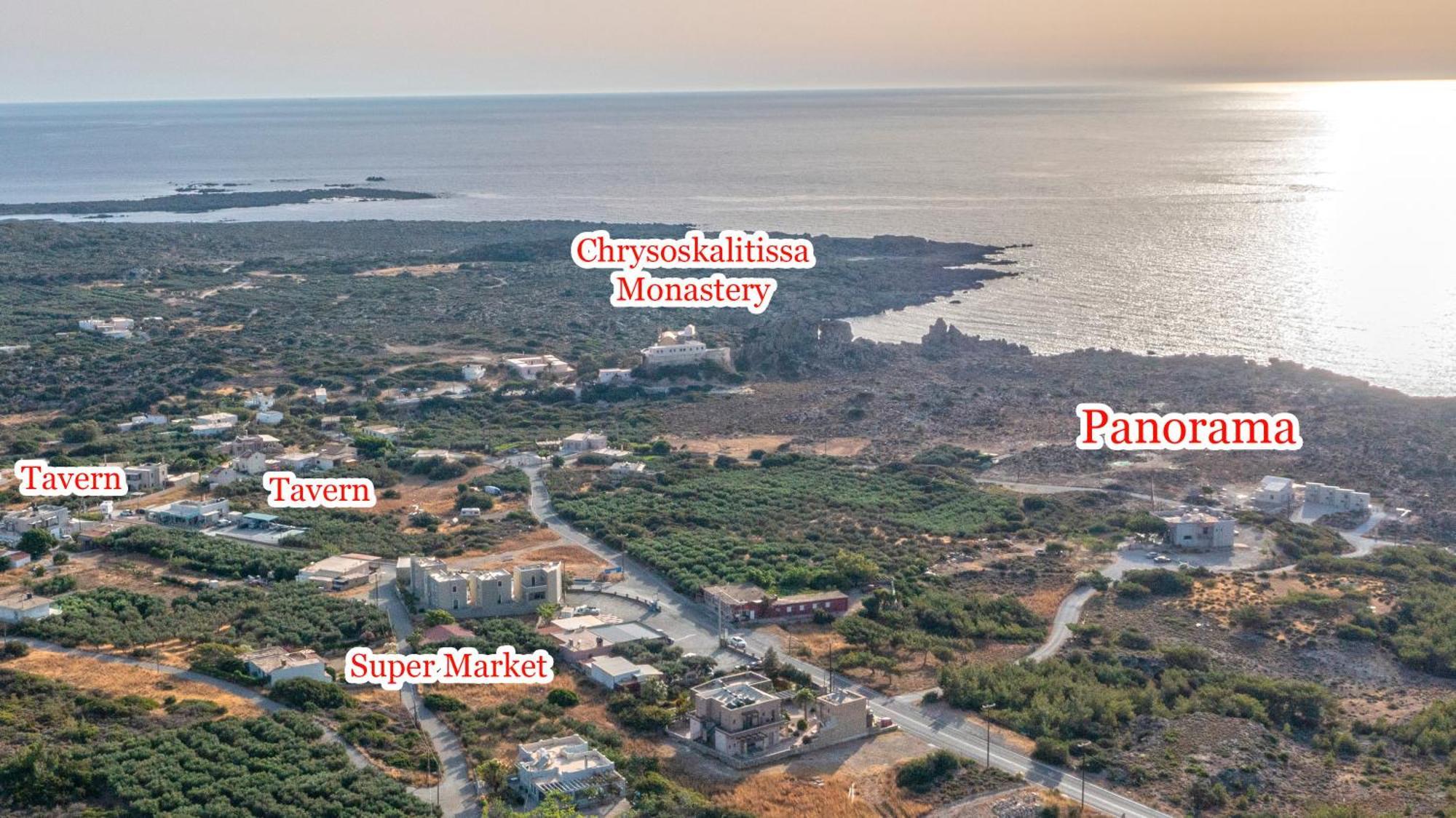 Appartamento Panorama Elafonisi Esterno foto